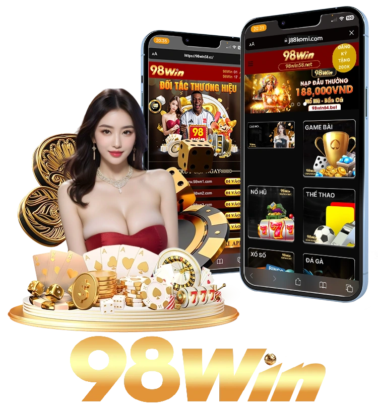 Ứng dụng 98Win, thông báo thể thao và chuyên mục trên di động